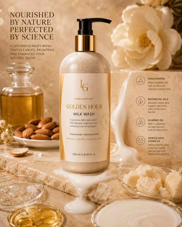 GOLDEN HOUR Milk Wash  Niacinamide + Botanical Oils