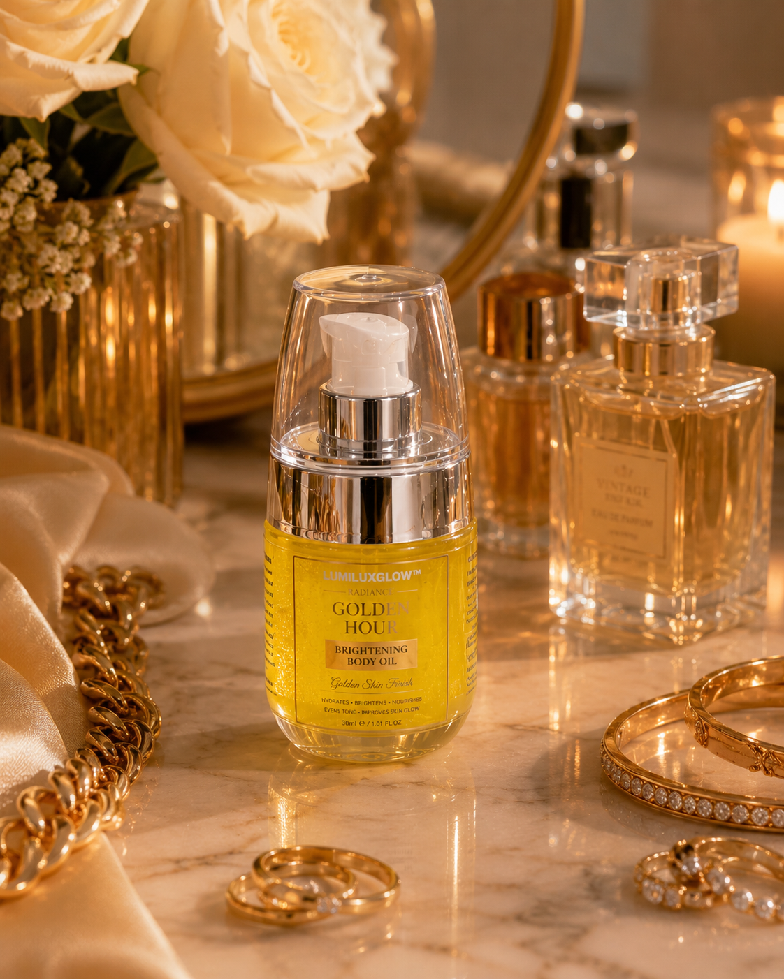 GOLDEN HOUR Brightening Body Oil