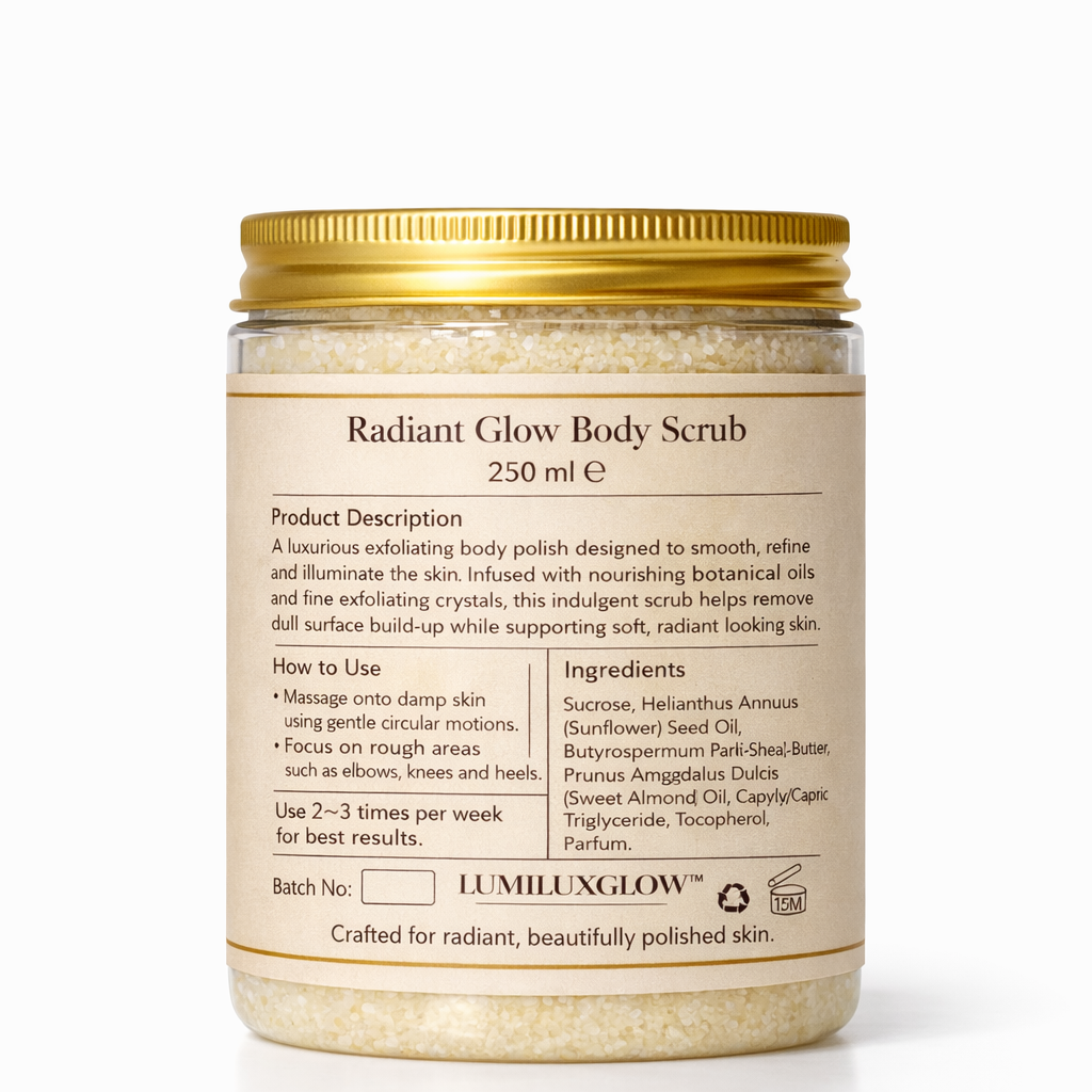 Radiant Glow Body Scrub – 250ml