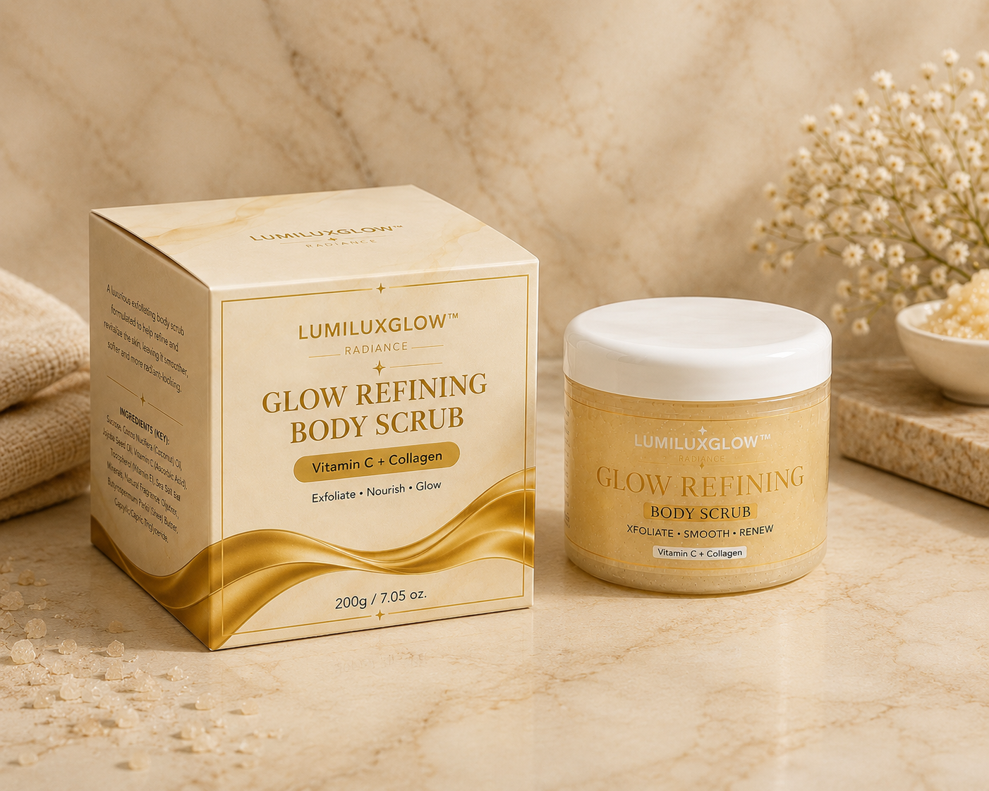 GLOW REFINING BODY SCRUB